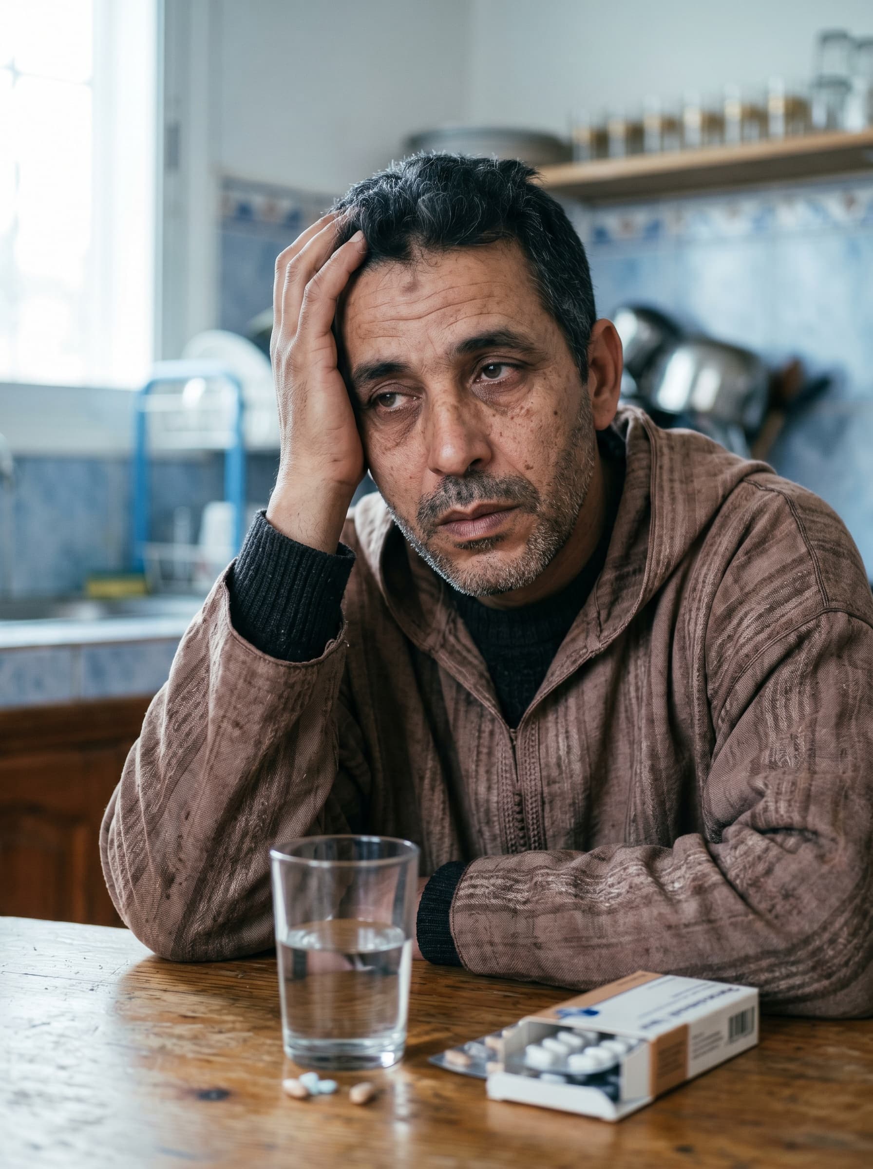تعب وأدوية يومية