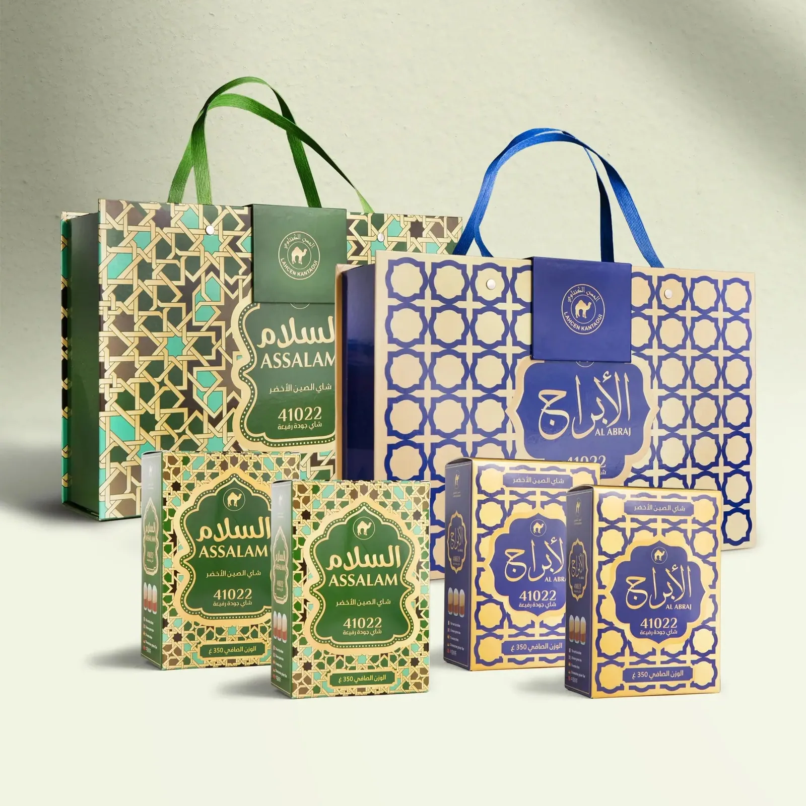 علب شاي السلام و شاي الأبراج 41022 / 350غ x4